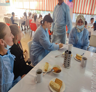 №48 жалпы орта білім беретін мектебінде «Дұрыс тамақтануды     насихаттау және тамақтану мәдениетін қалыптастыру»   онкүндігін   ұйымдастыруда «Ашық есік күні» іс-шарасының өтуі туралы